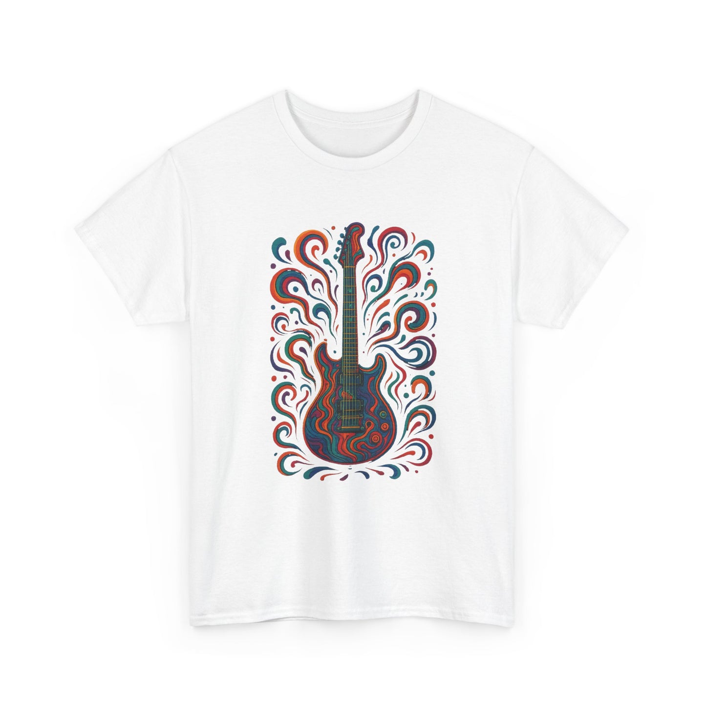 Artistic Guitar Unisex Heavy Cotton Tee