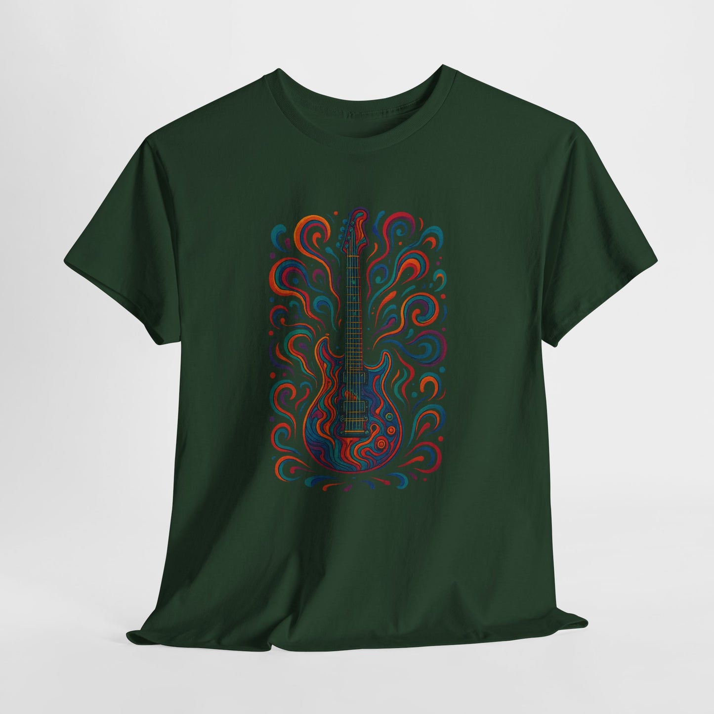 Artistic Guitar Unisex Heavy Cotton Tee