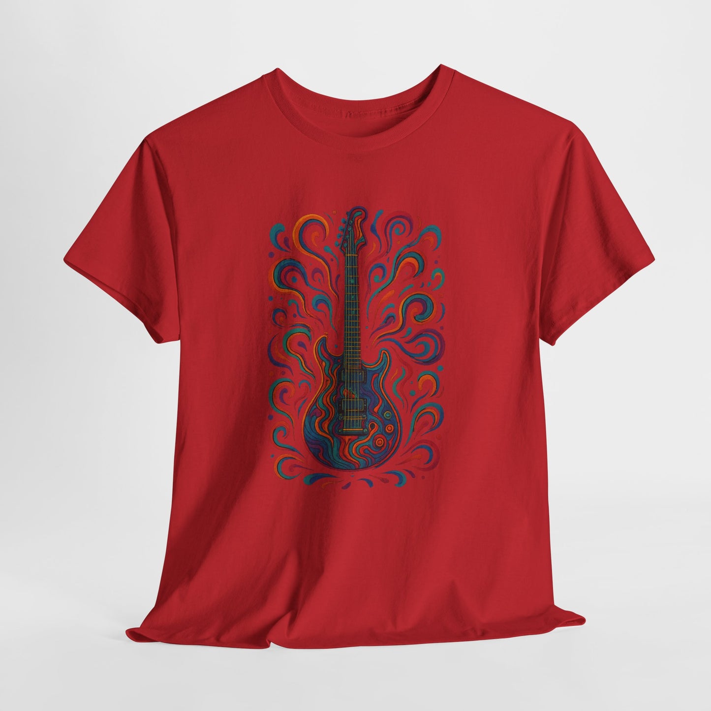 Artistic Guitar Unisex Heavy Cotton Tee