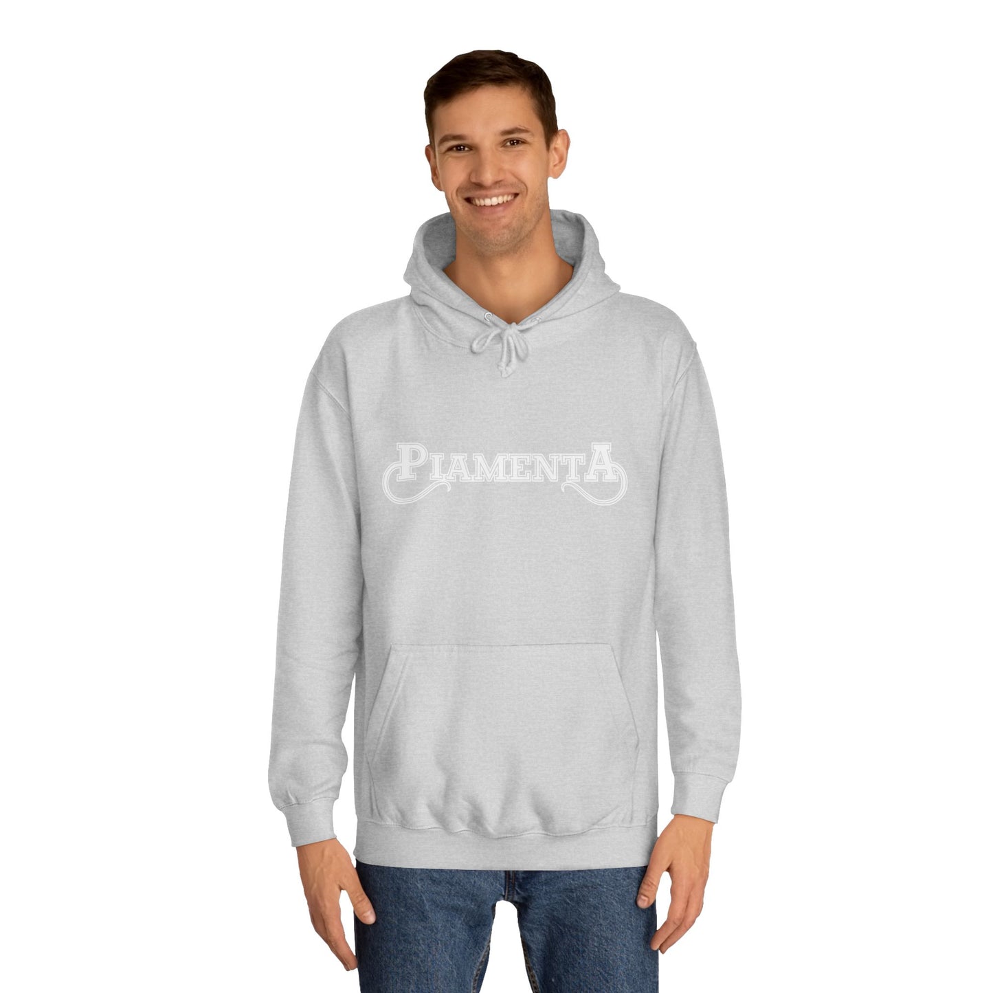 White Piamenta Logo Hoodie (Unisex)