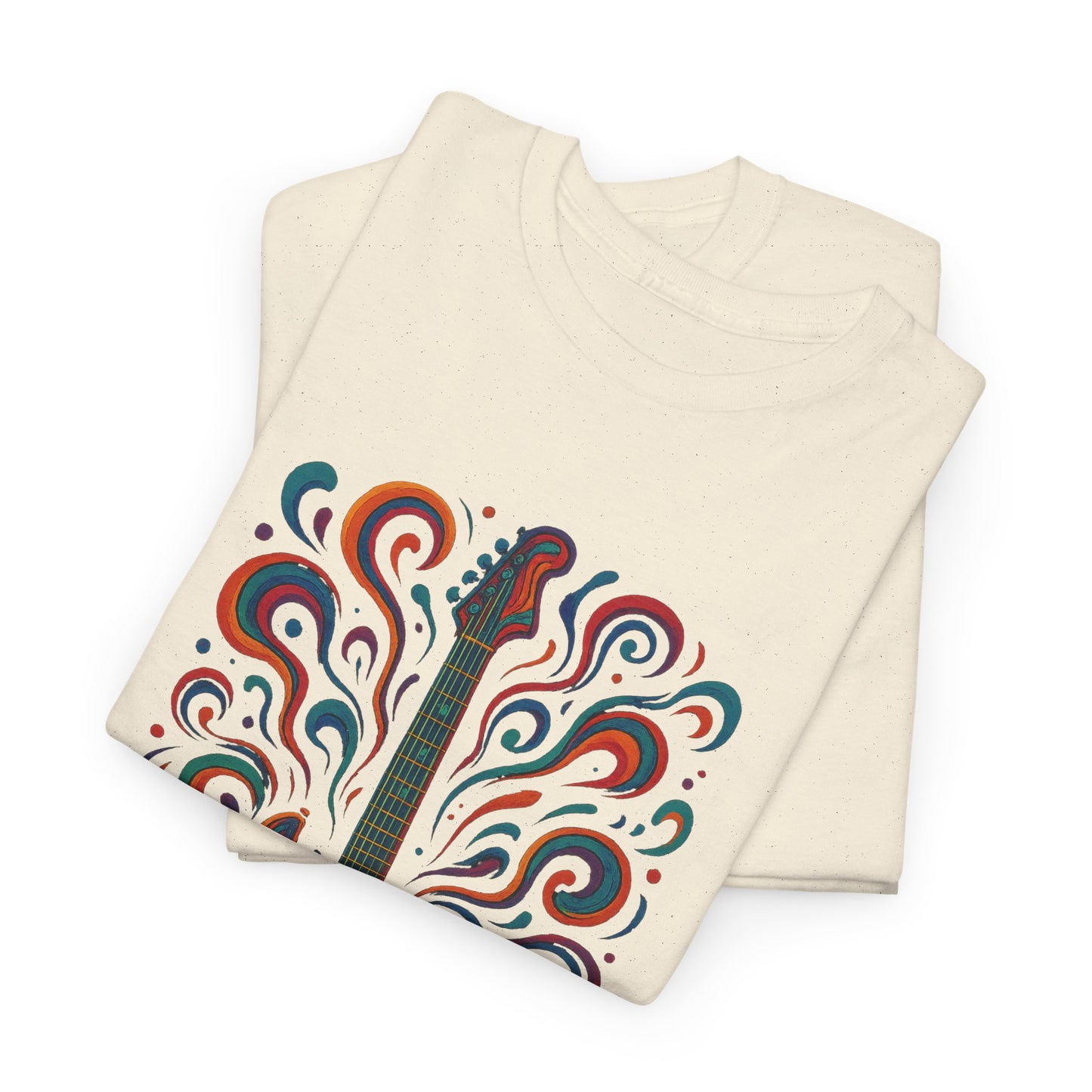 Artistic Guitar Unisex Heavy Cotton Tee