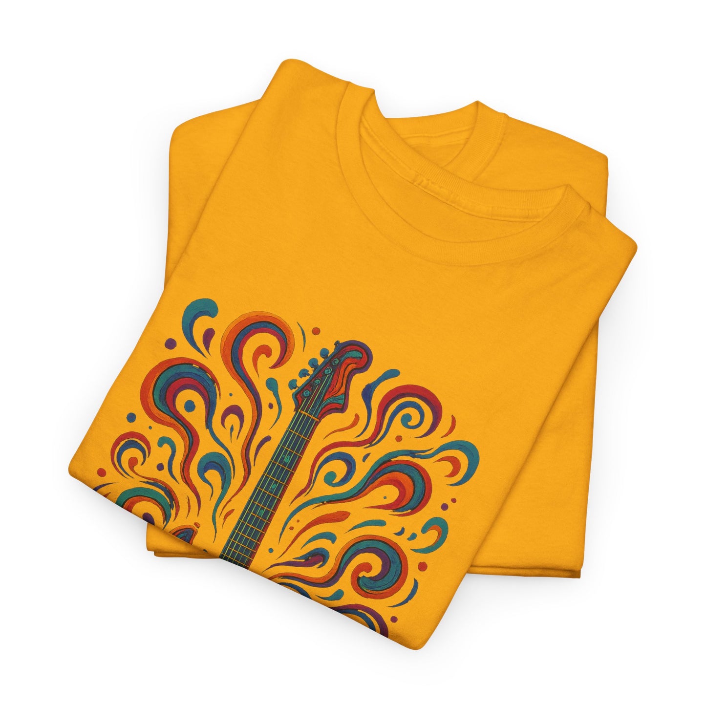 Artistic Guitar Unisex Heavy Cotton Tee