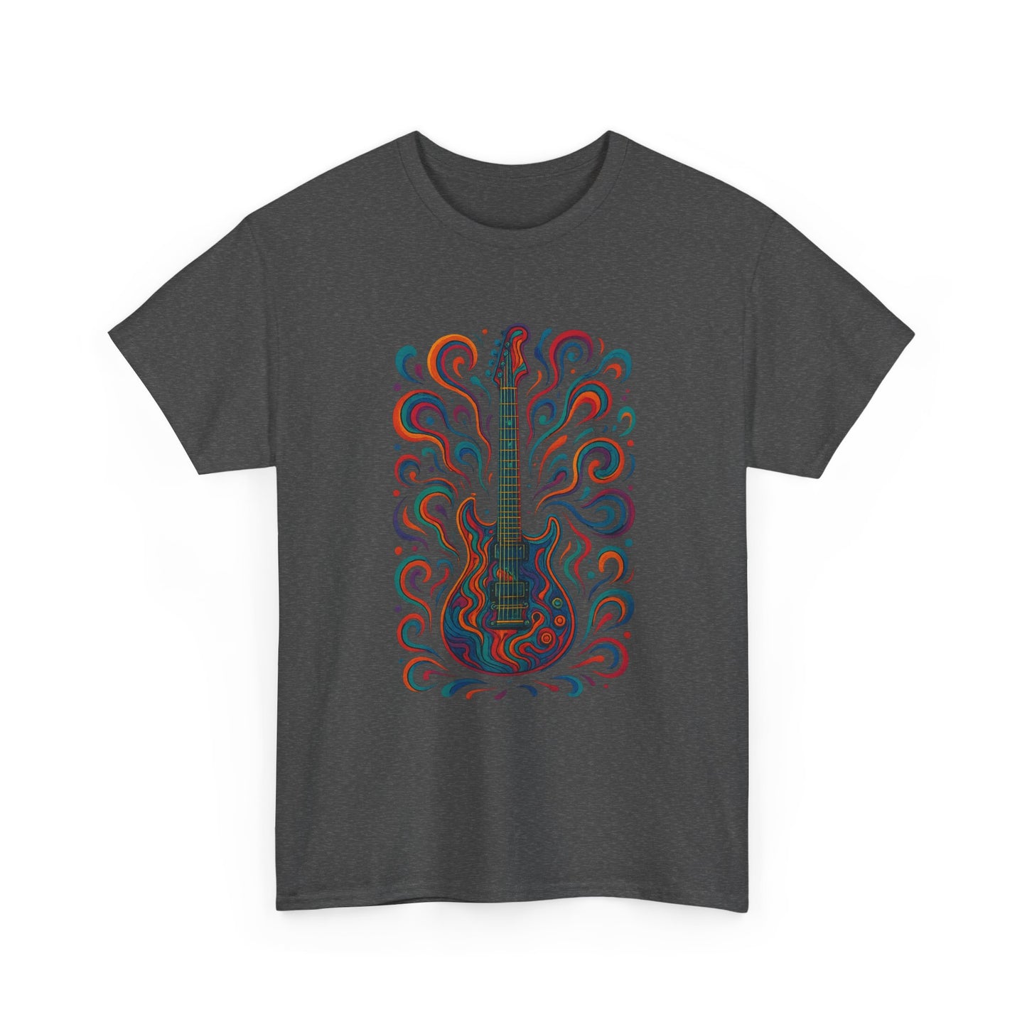 Artistic Guitar Unisex Heavy Cotton Tee