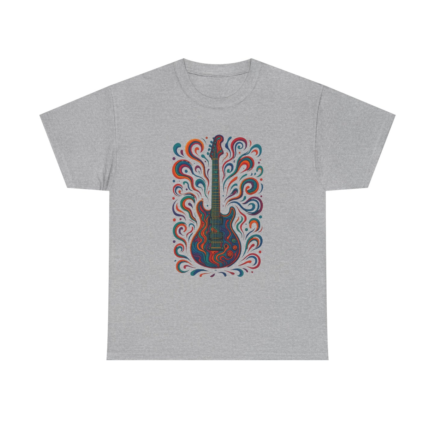 Artistic Guitar Unisex Heavy Cotton Tee