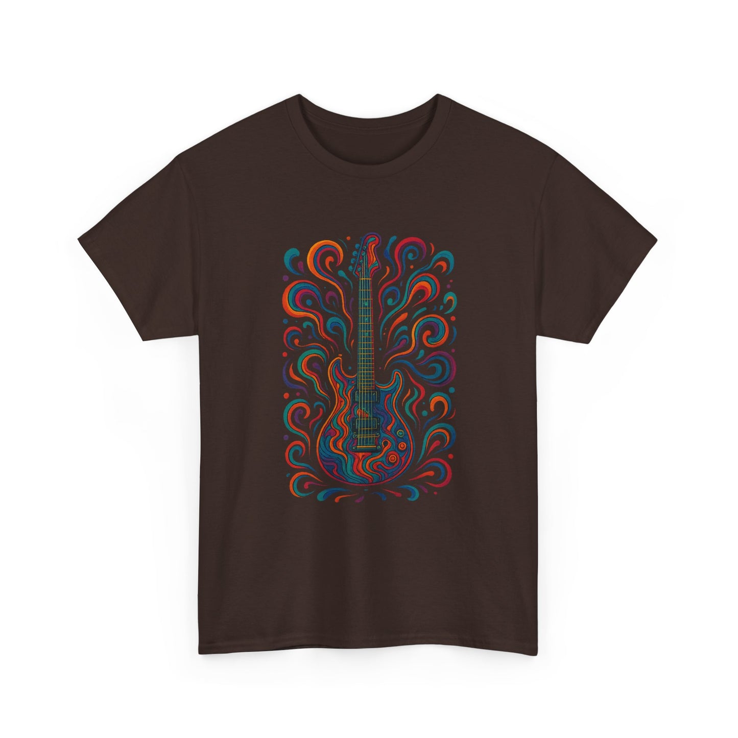 Artistic Guitar Unisex Heavy Cotton Tee