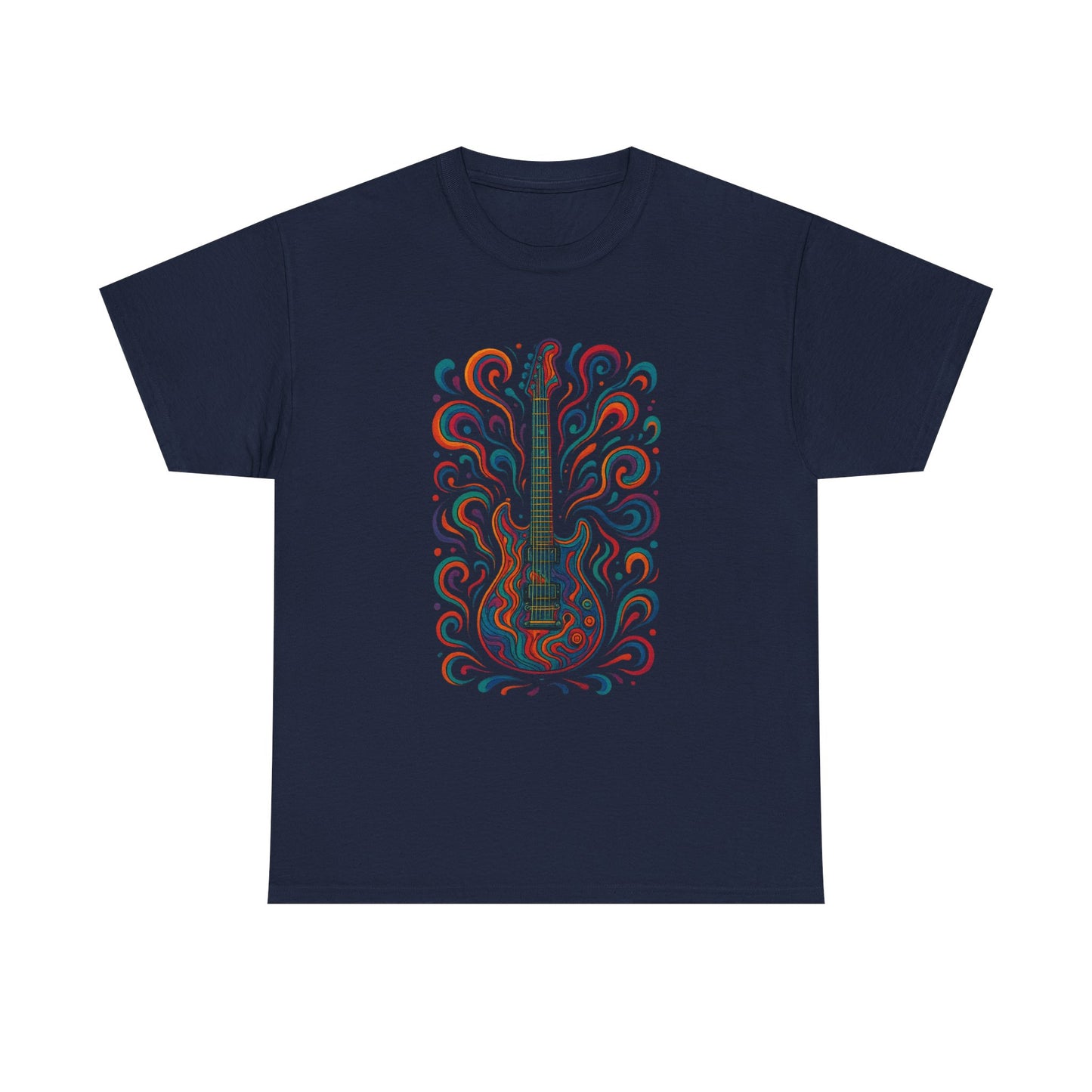 Artistic Guitar Unisex Heavy Cotton Tee