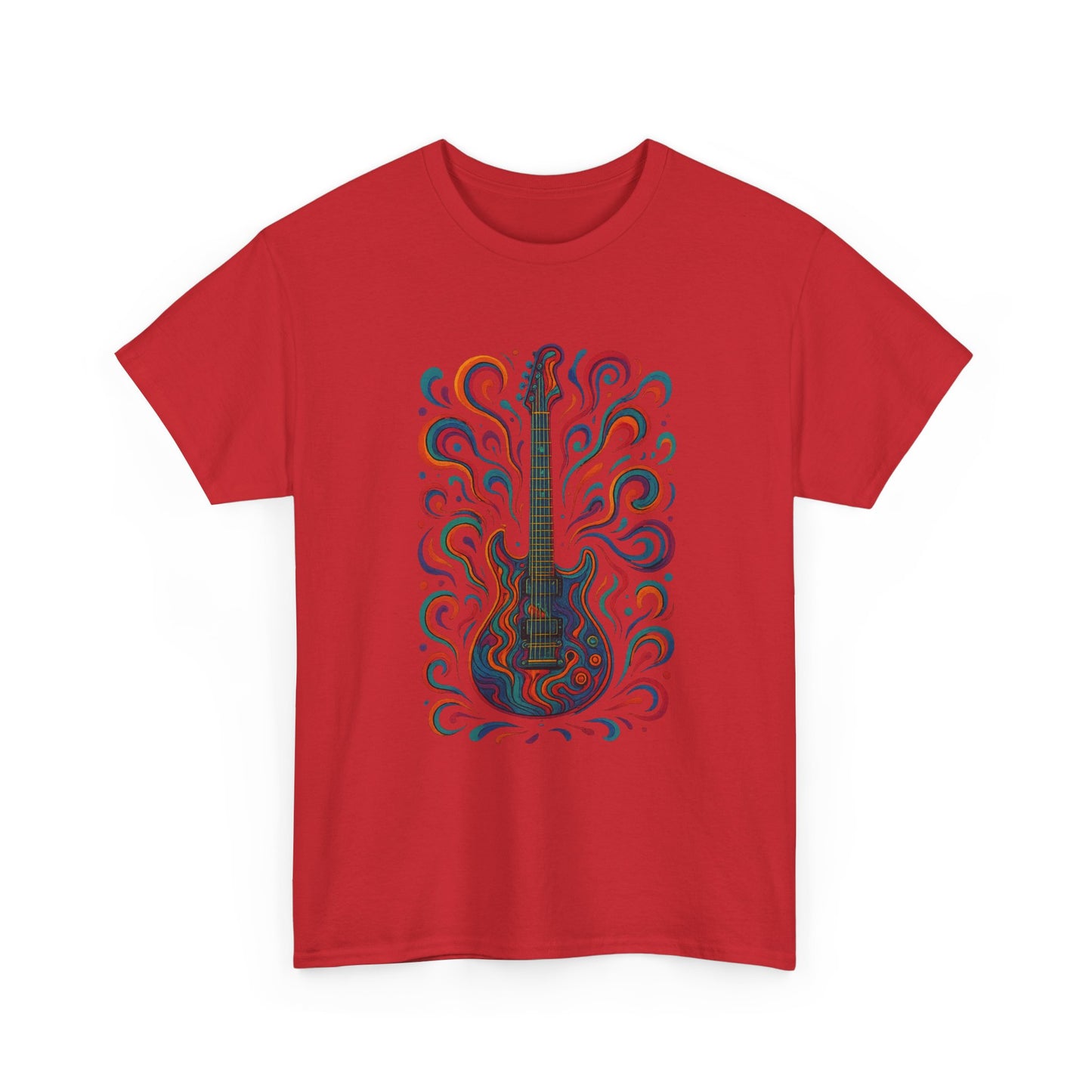 Artistic Guitar Unisex Heavy Cotton Tee