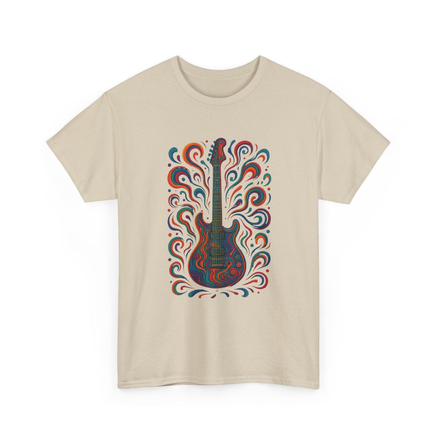 Artistic Guitar Unisex Heavy Cotton Tee