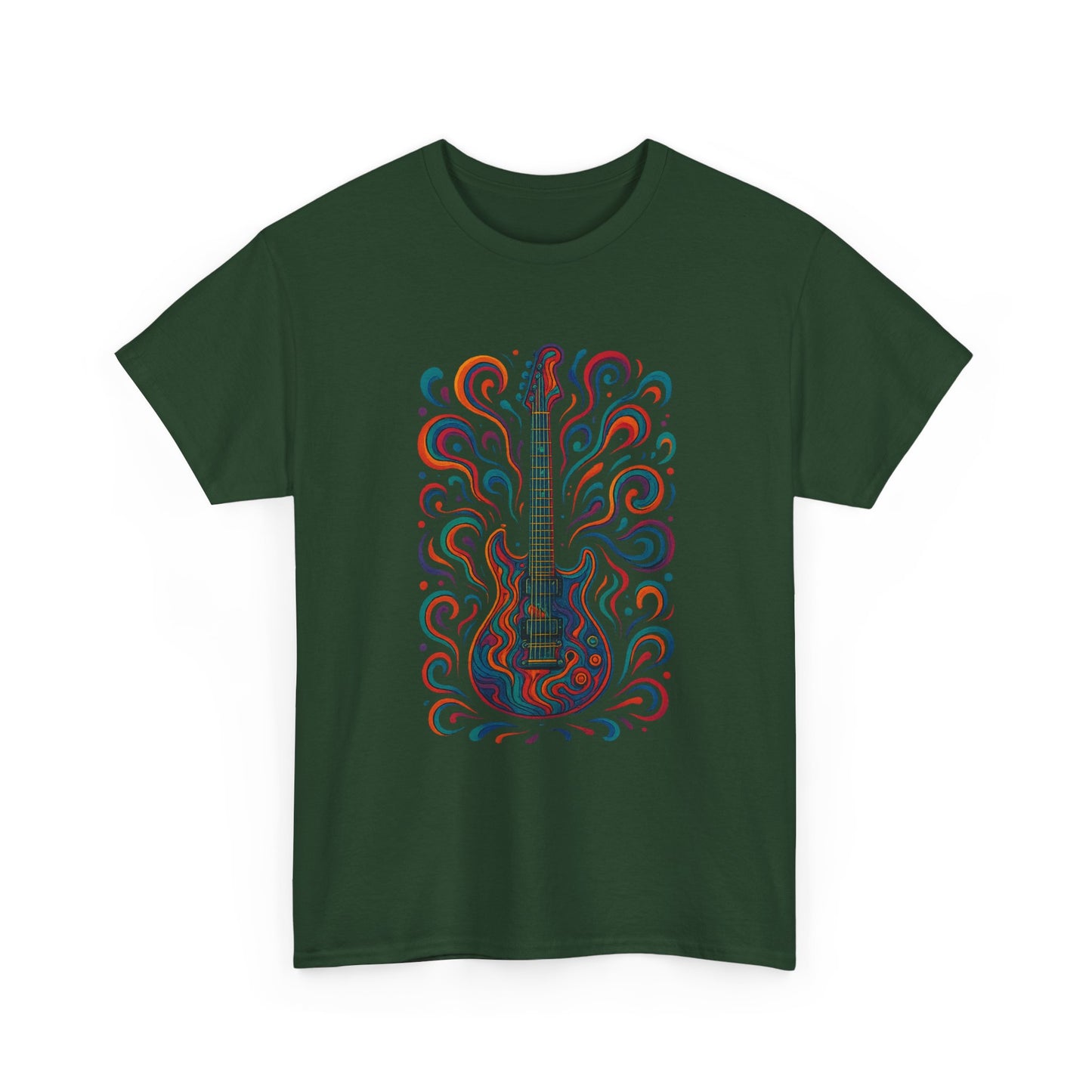 Artistic Guitar Unisex Heavy Cotton Tee