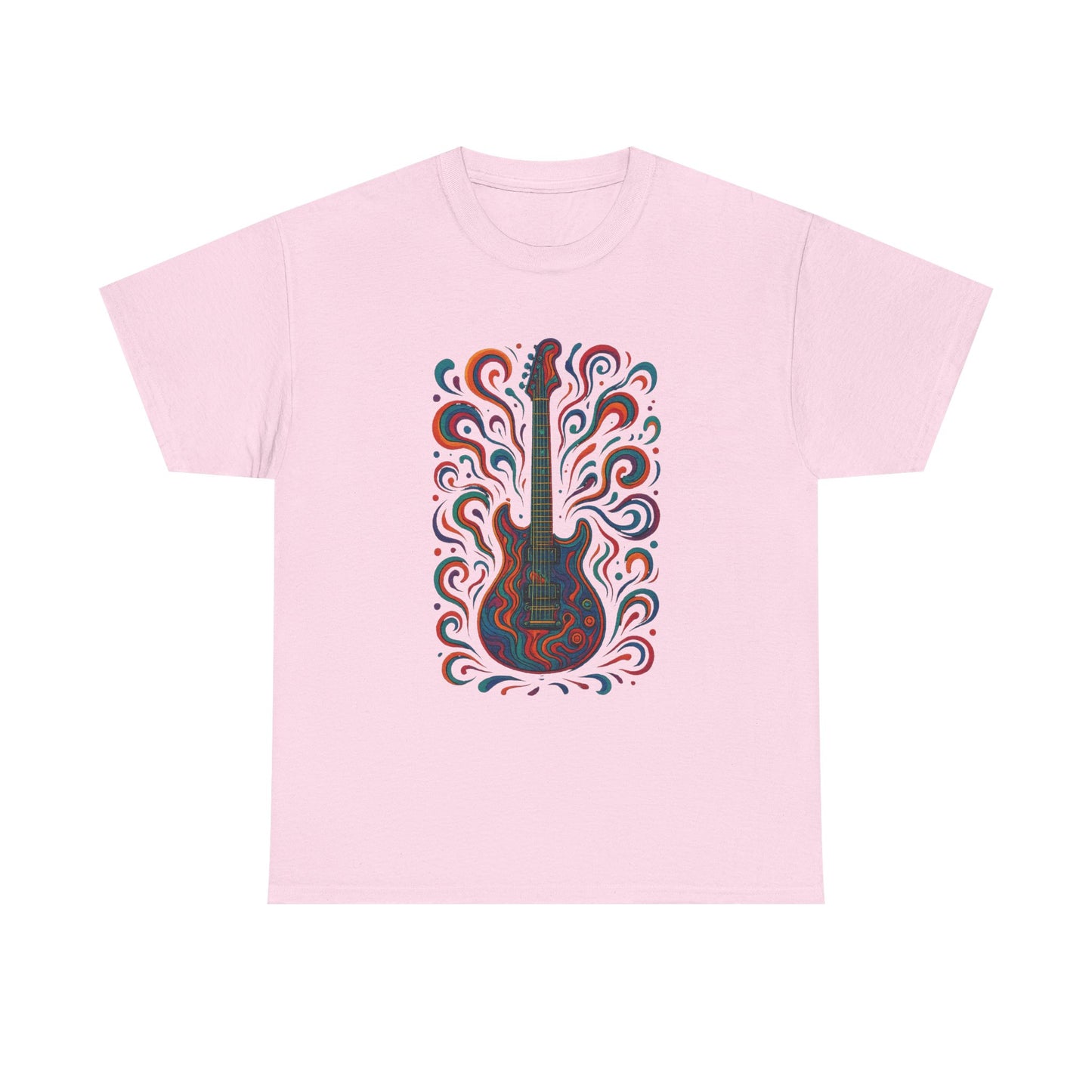 Artistic Guitar Unisex Heavy Cotton Tee