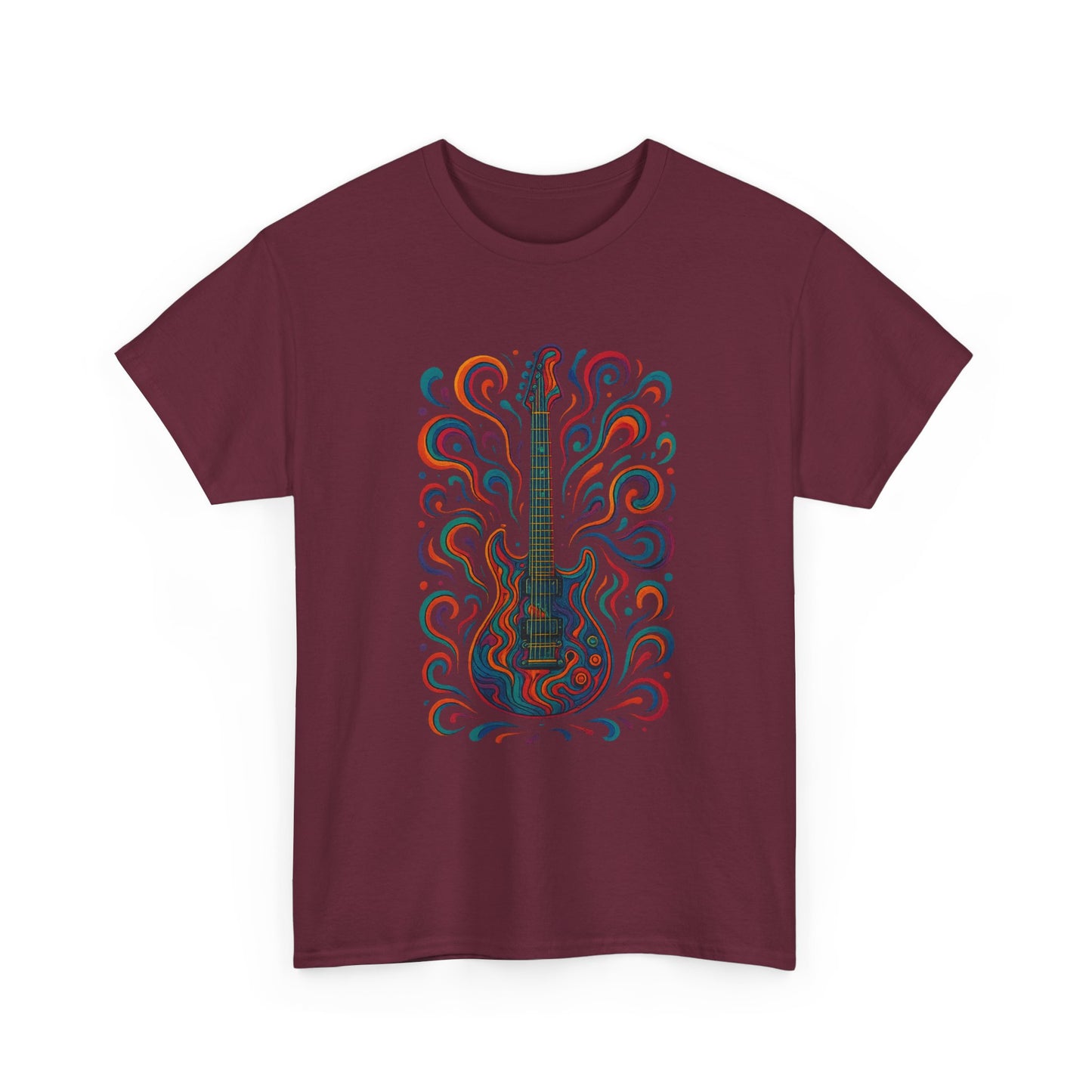 Artistic Guitar Unisex Heavy Cotton Tee
