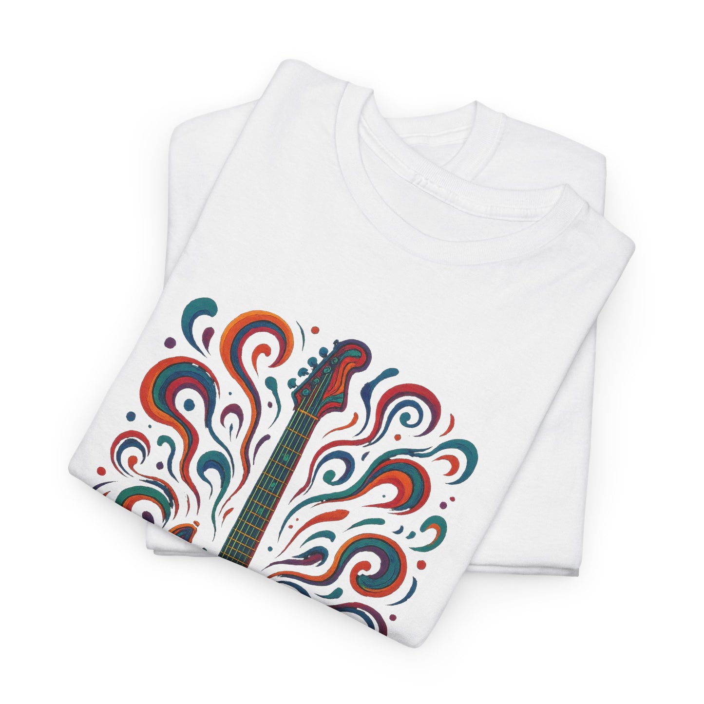 Artistic Guitar Unisex Heavy Cotton Tee