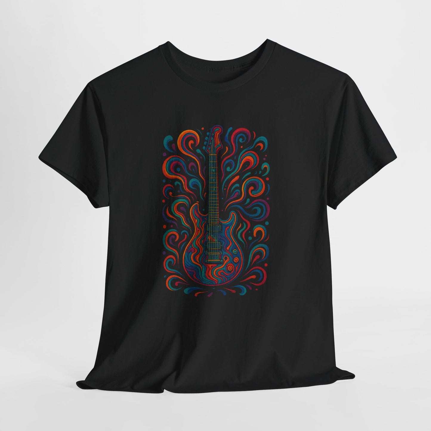 Artistic Guitar Unisex Heavy Cotton Tee