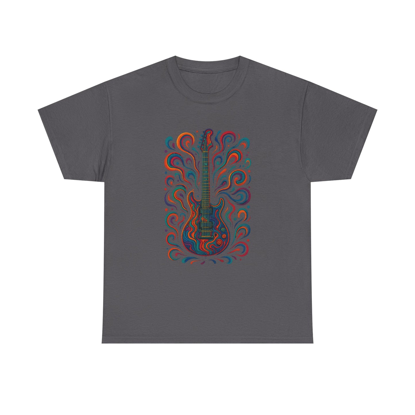 Artistic Guitar Unisex Heavy Cotton Tee