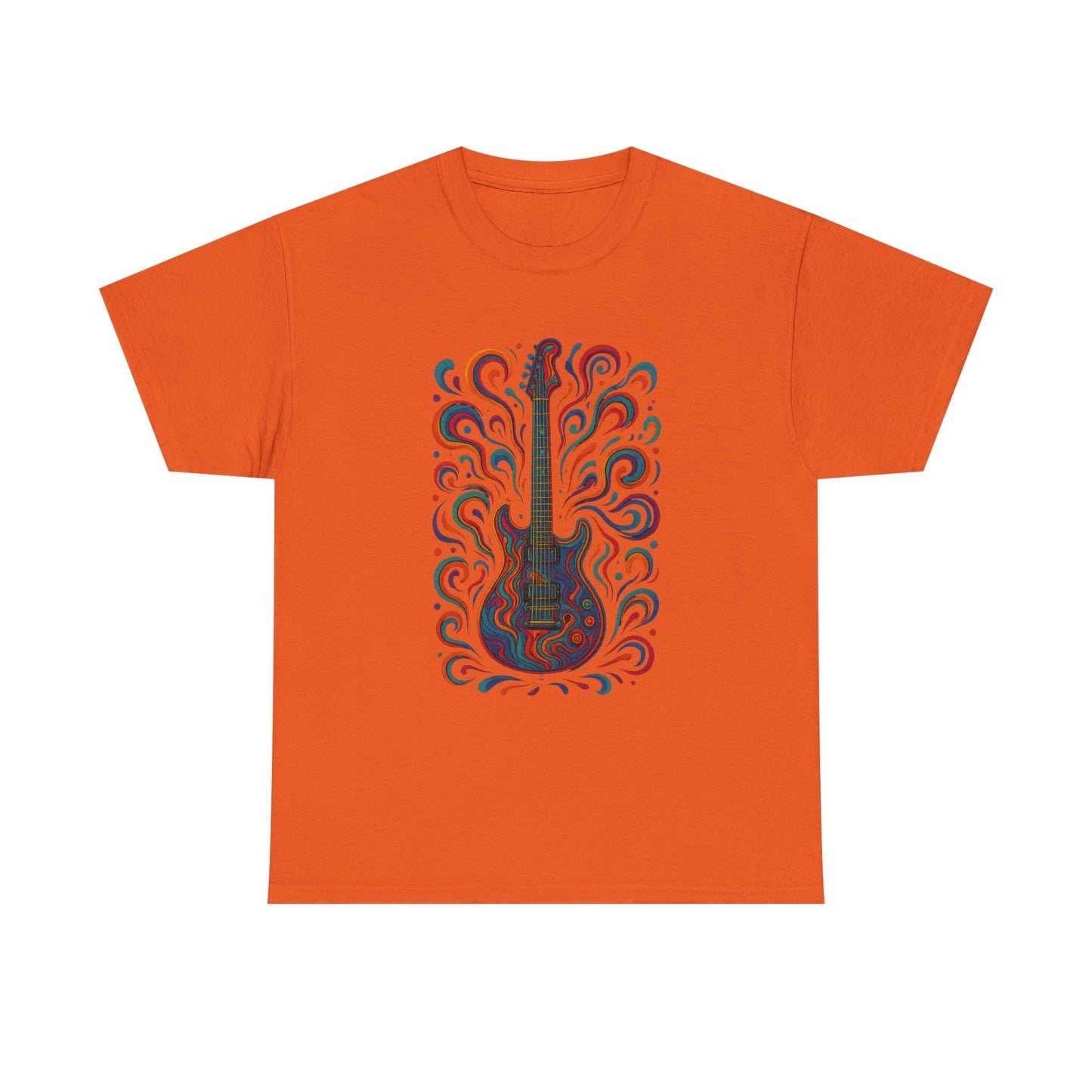 Artistic Guitar Unisex Heavy Cotton Tee