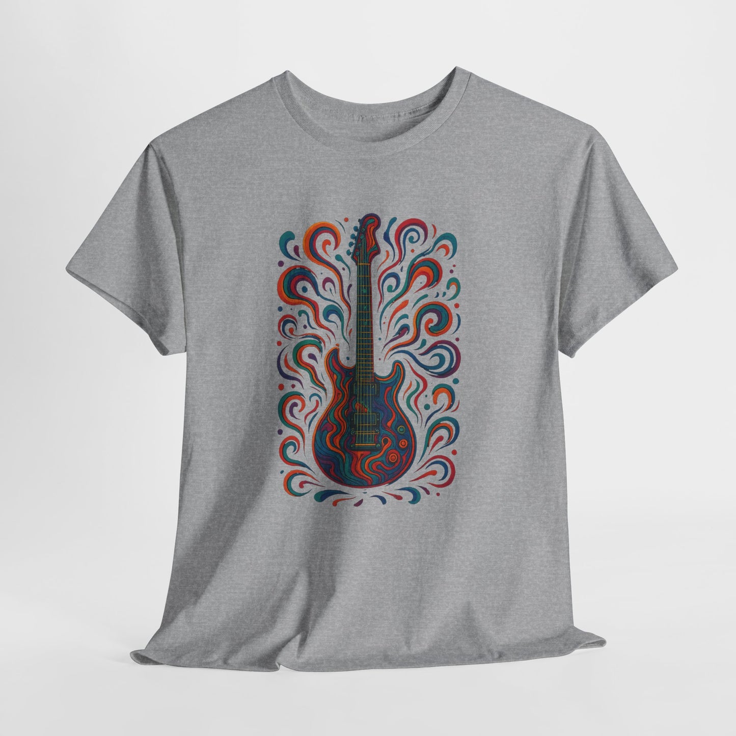 Artistic Guitar Unisex Heavy Cotton Tee