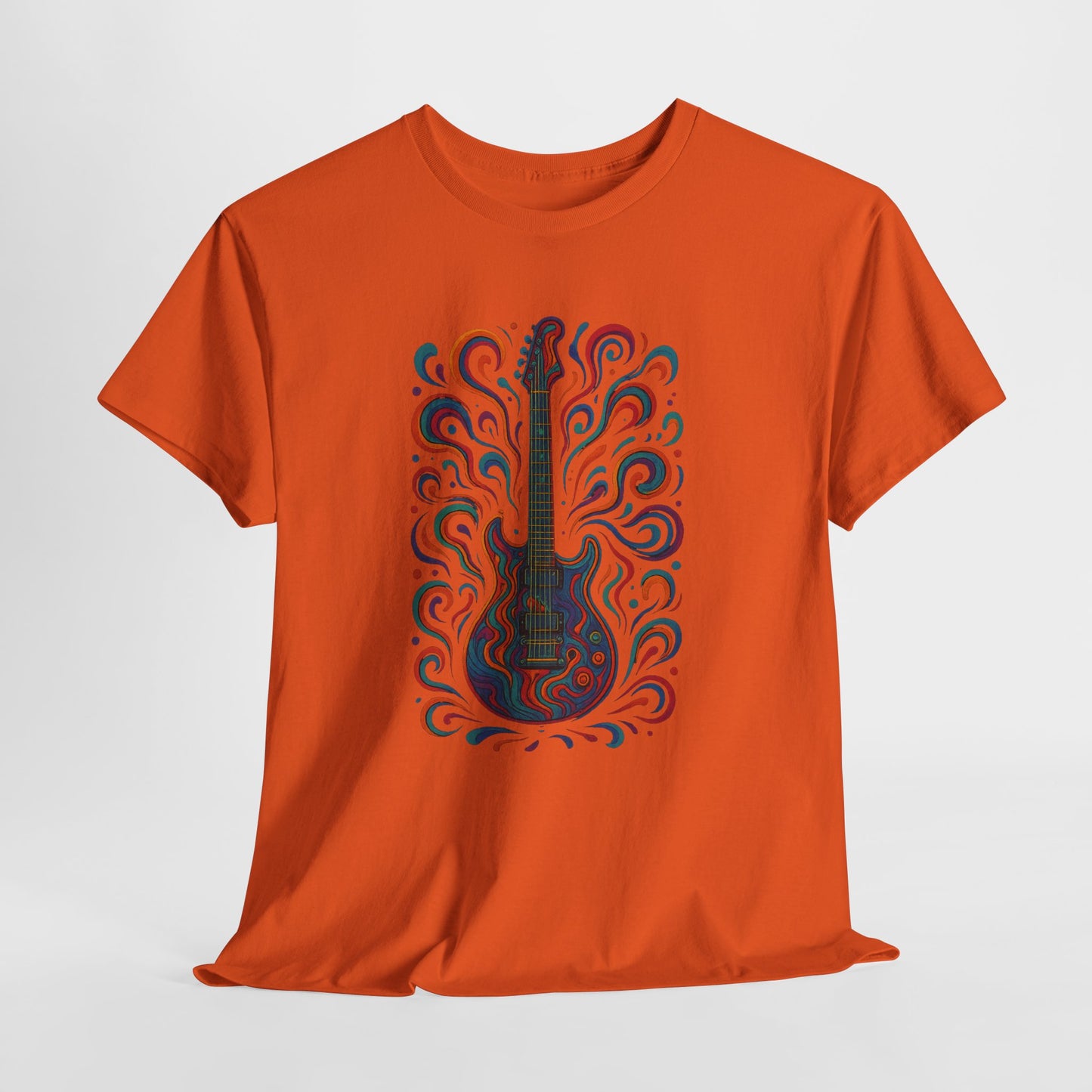 Artistic Guitar Unisex Heavy Cotton Tee
