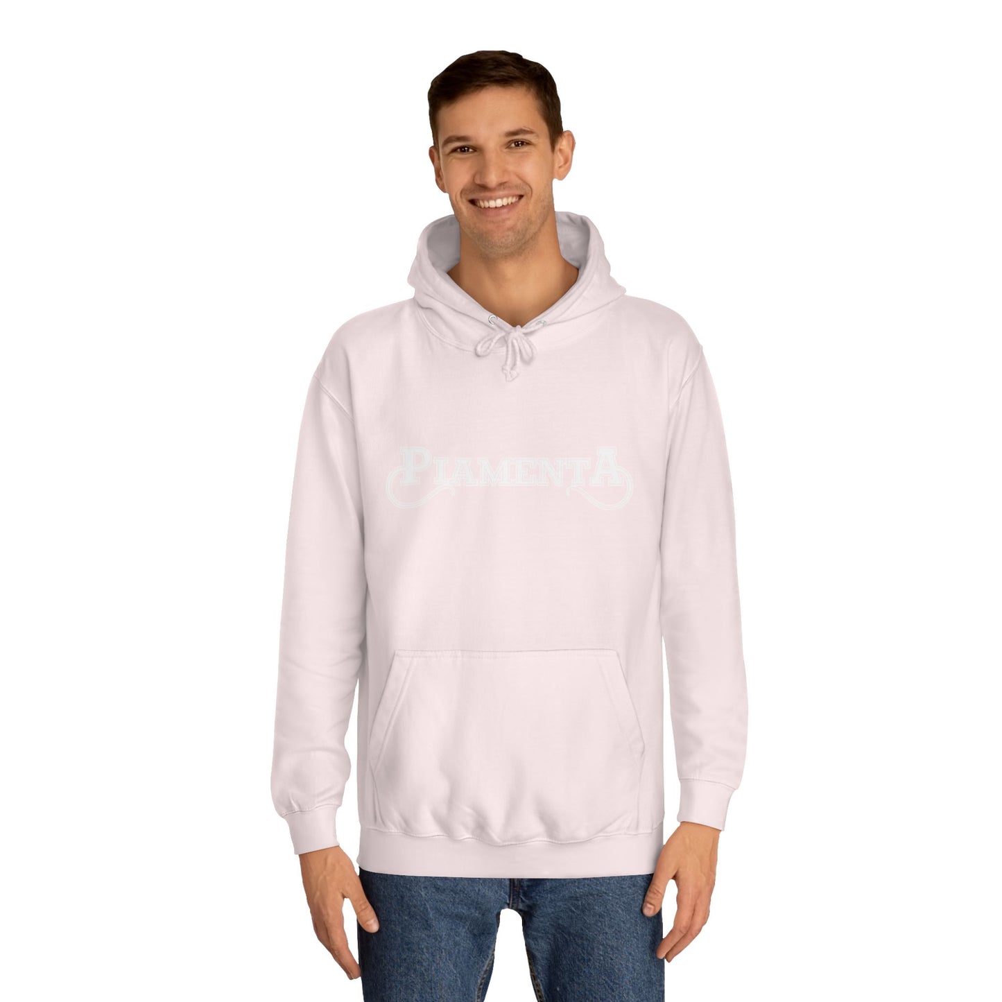 White Piamenta Logo Hoodie (Unisex)