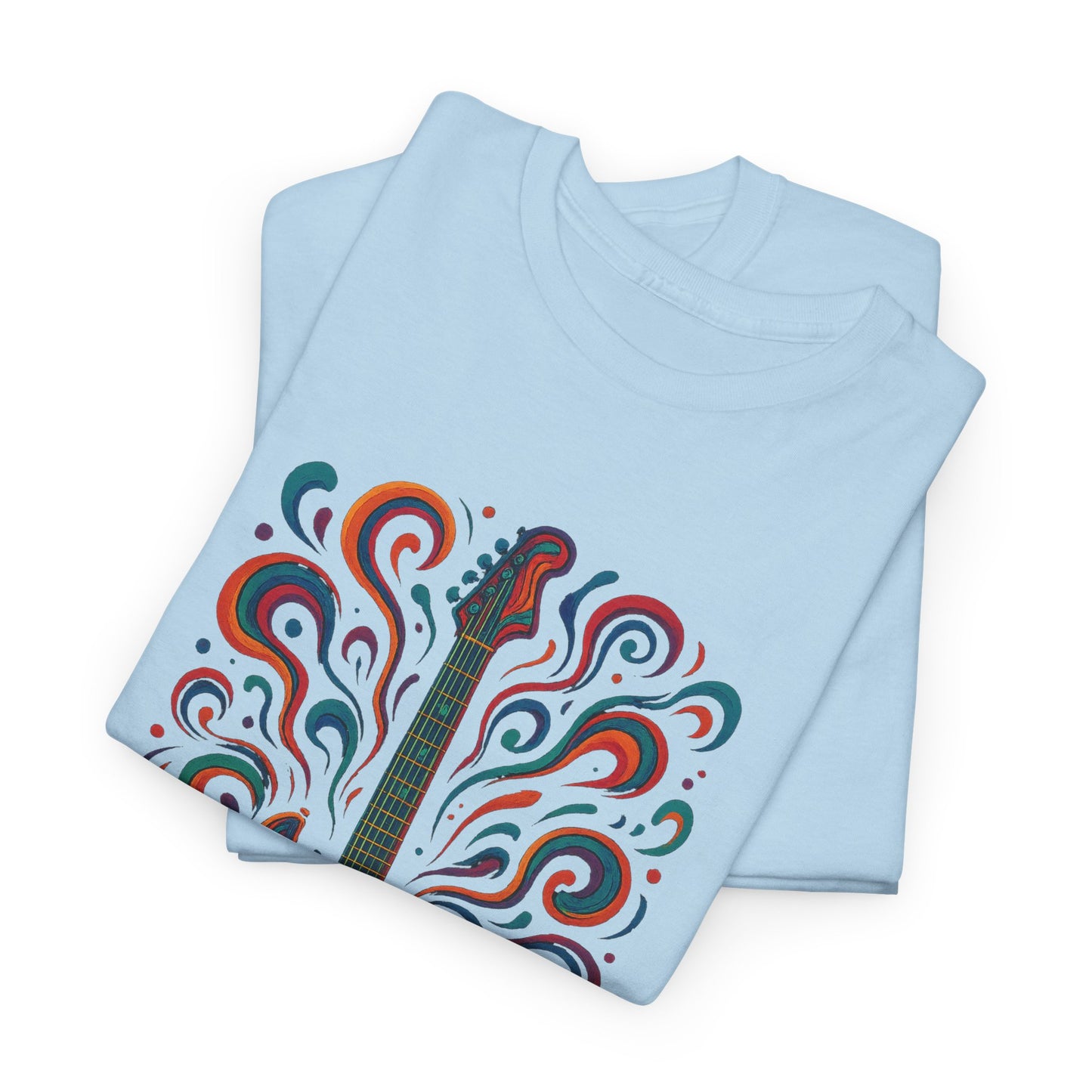 Artistic Guitar Unisex Heavy Cotton Tee