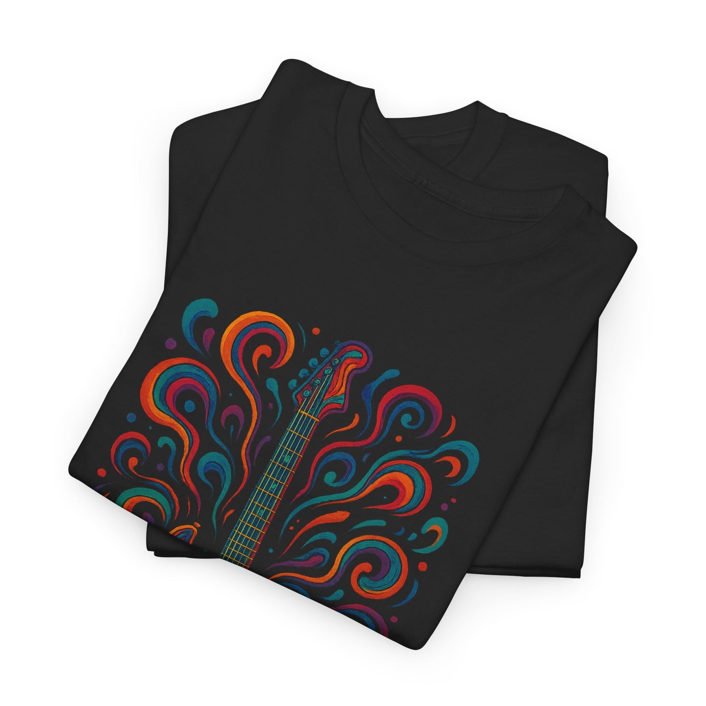 Artistic Guitar Unisex Heavy Cotton Tee