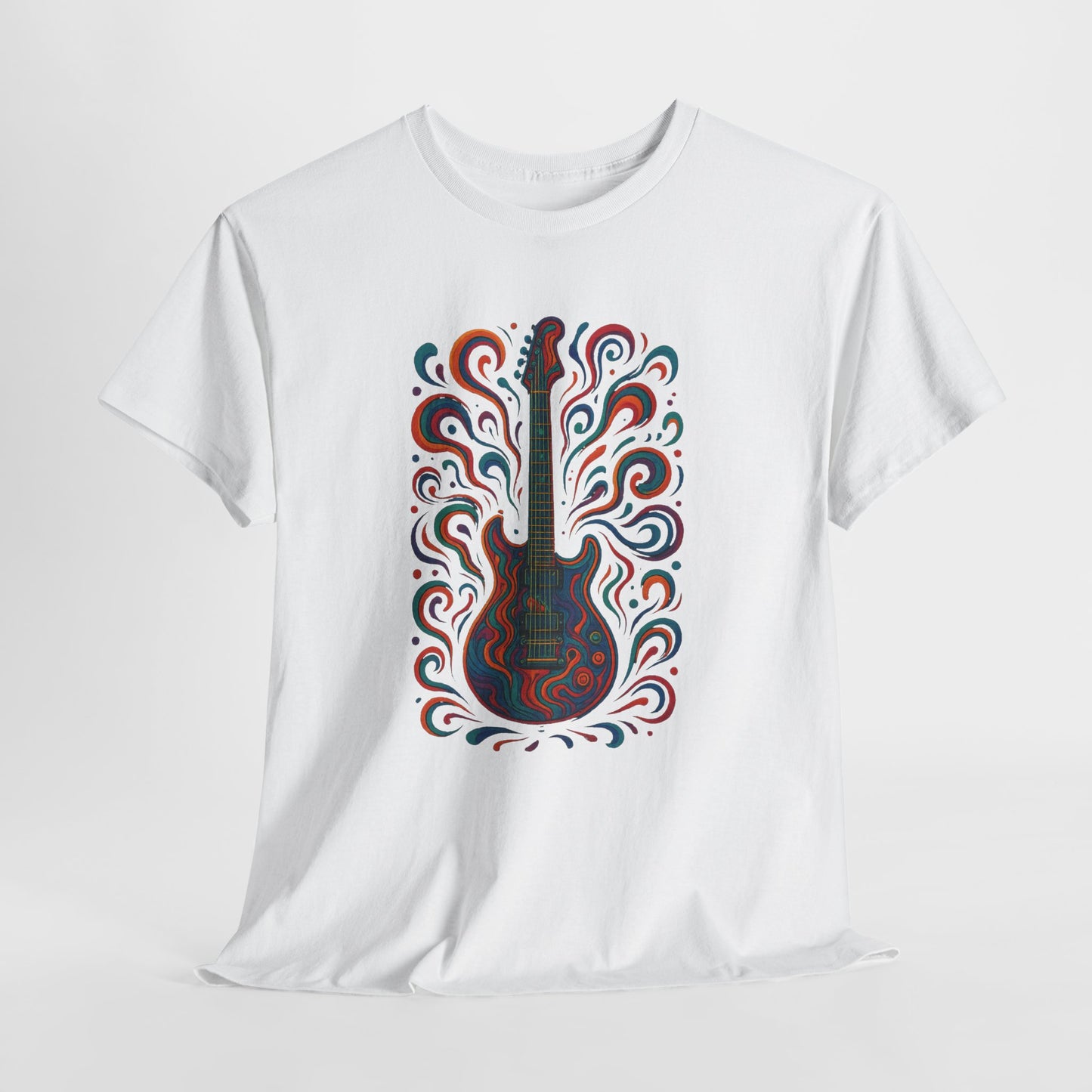 Artistic Guitar Unisex Heavy Cotton Tee