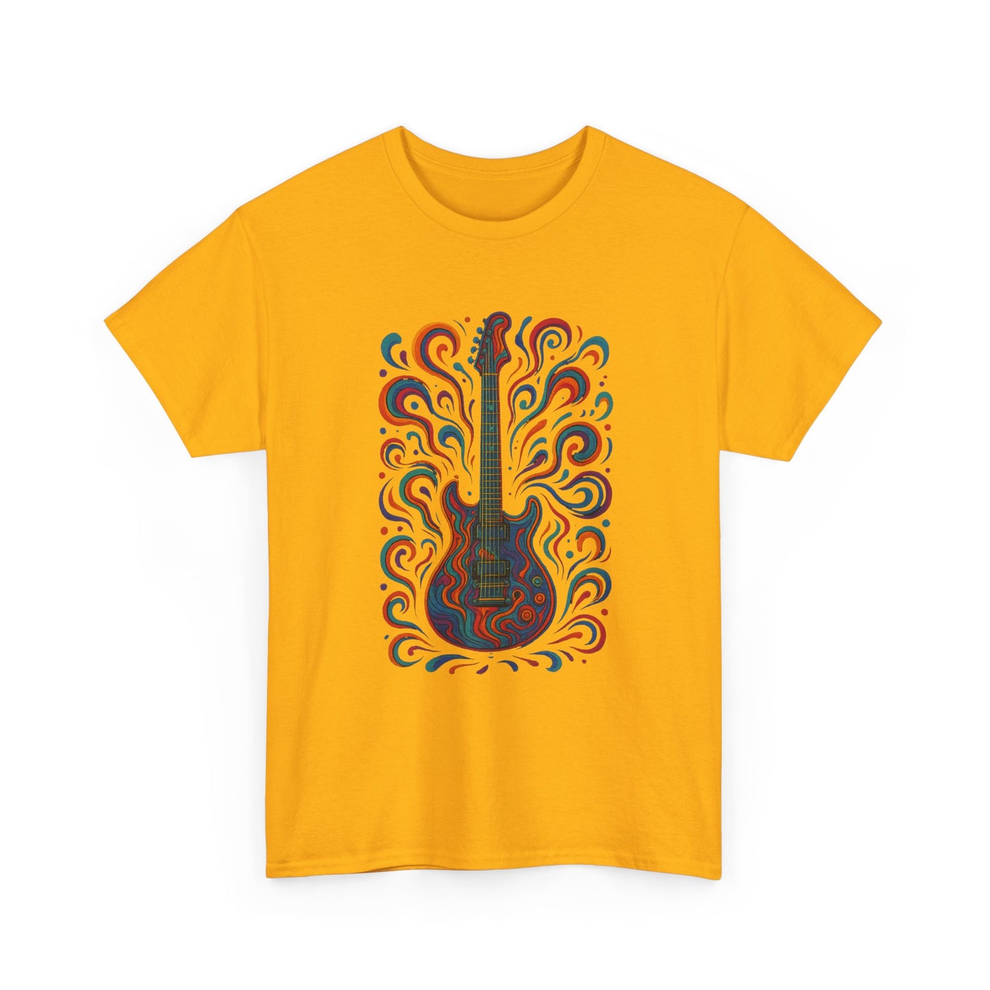 Artistic Guitar Unisex Heavy Cotton Tee