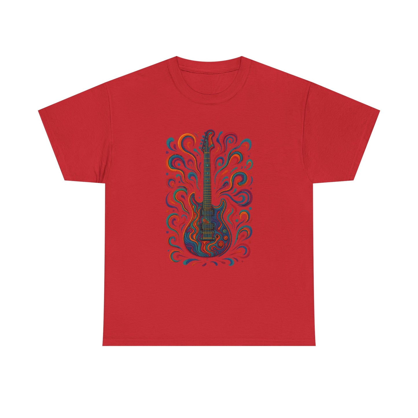 Artistic Guitar Unisex Heavy Cotton Tee