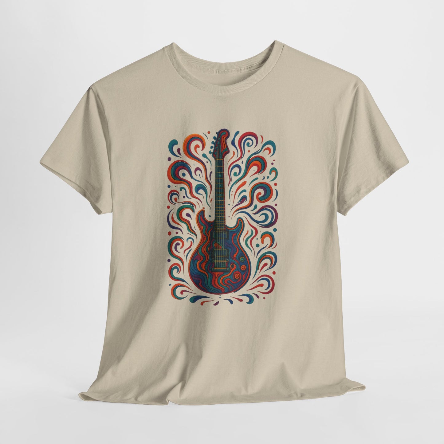 Artistic Guitar Unisex Heavy Cotton Tee
