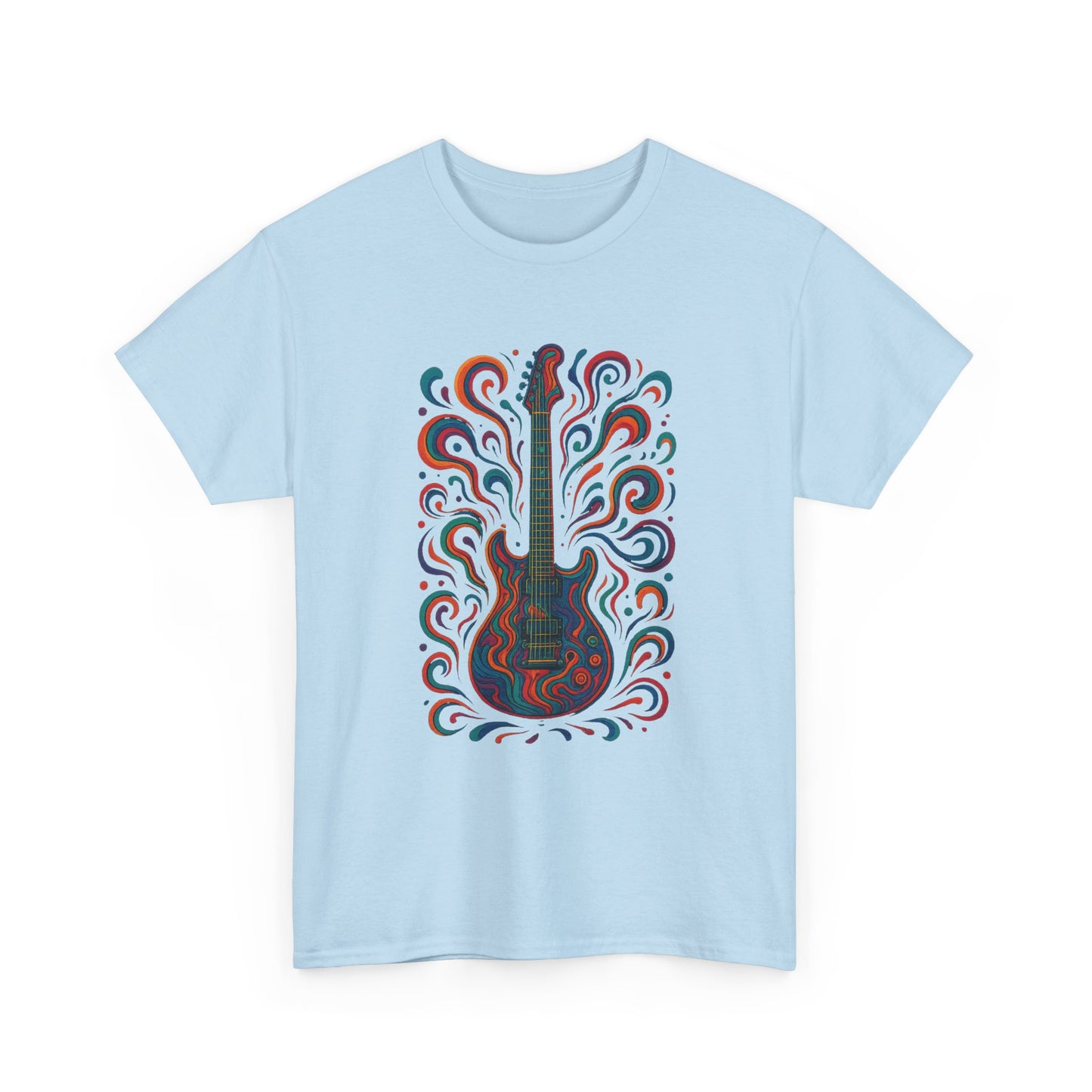 Artistic Guitar Unisex Heavy Cotton Tee