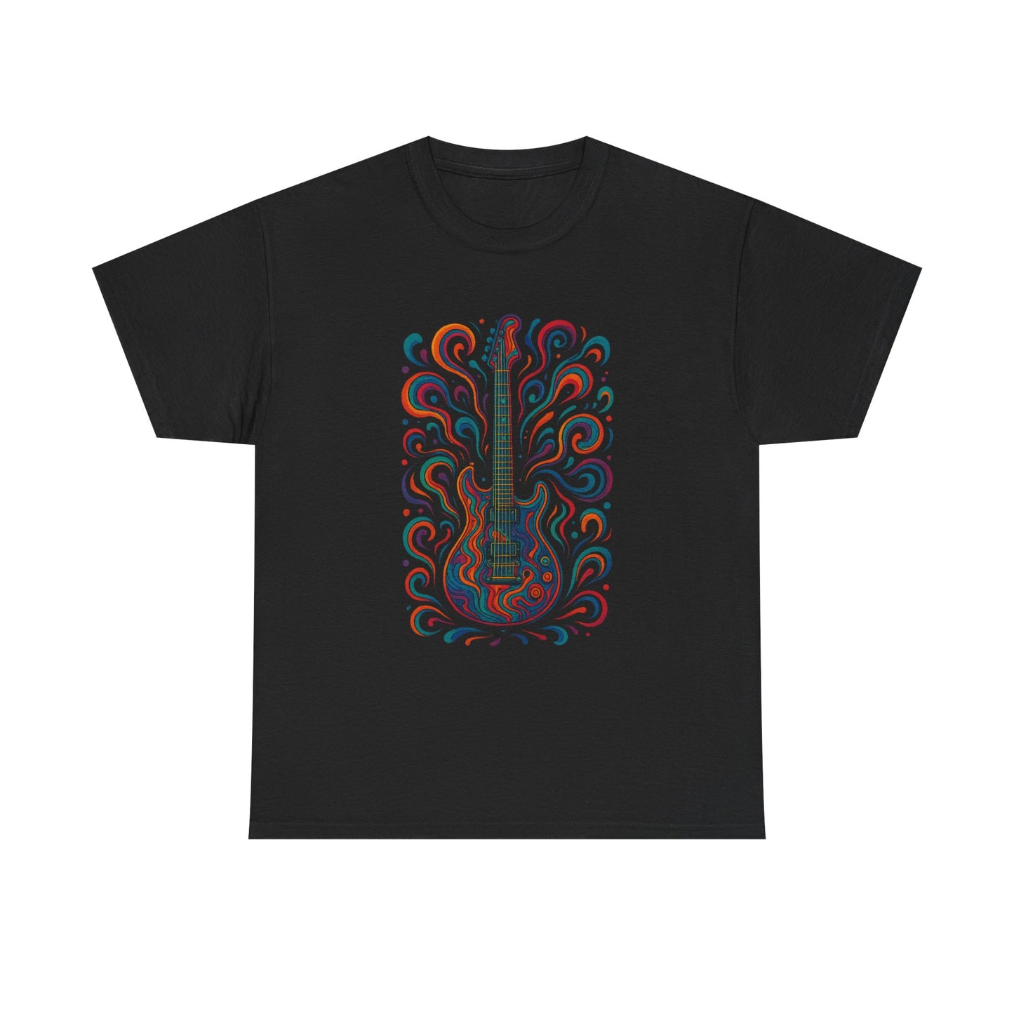 Artistic Guitar Unisex Heavy Cotton Tee