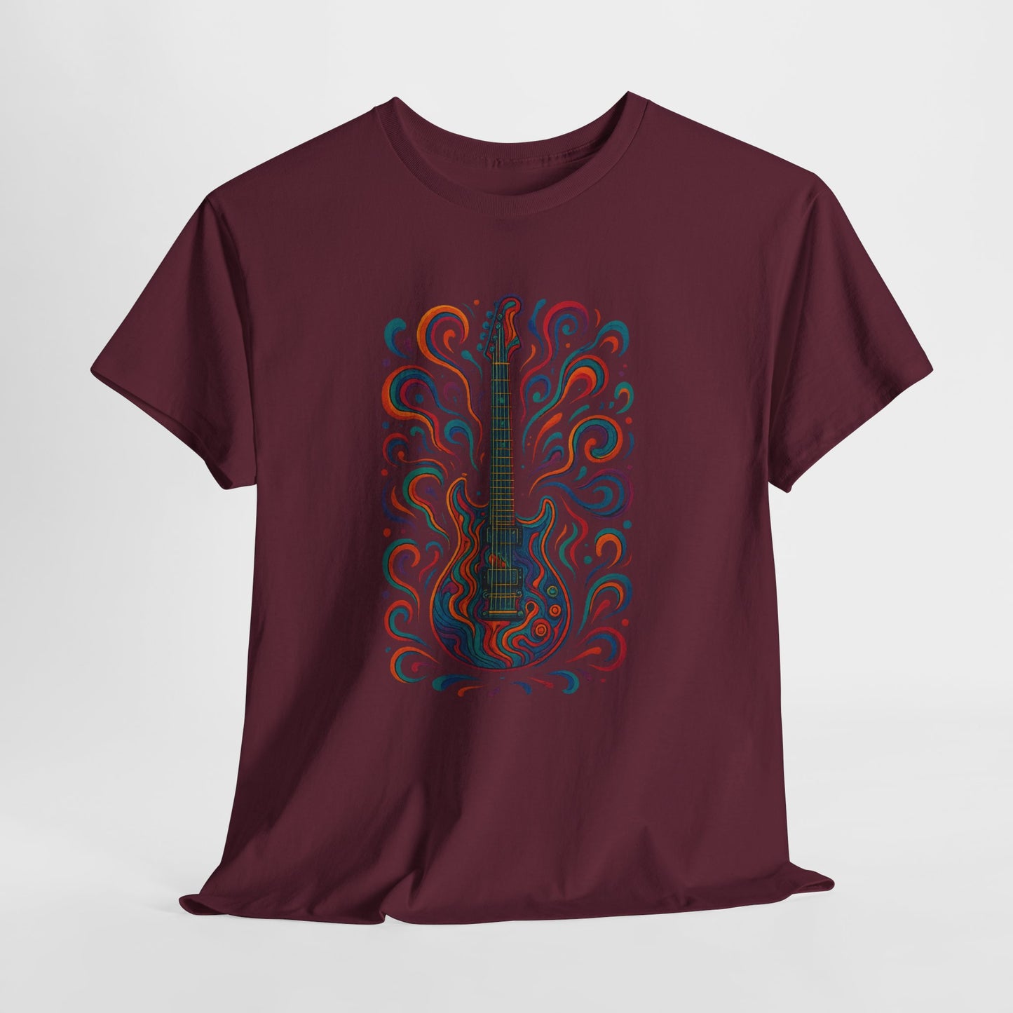 Artistic Guitar Unisex Heavy Cotton Tee