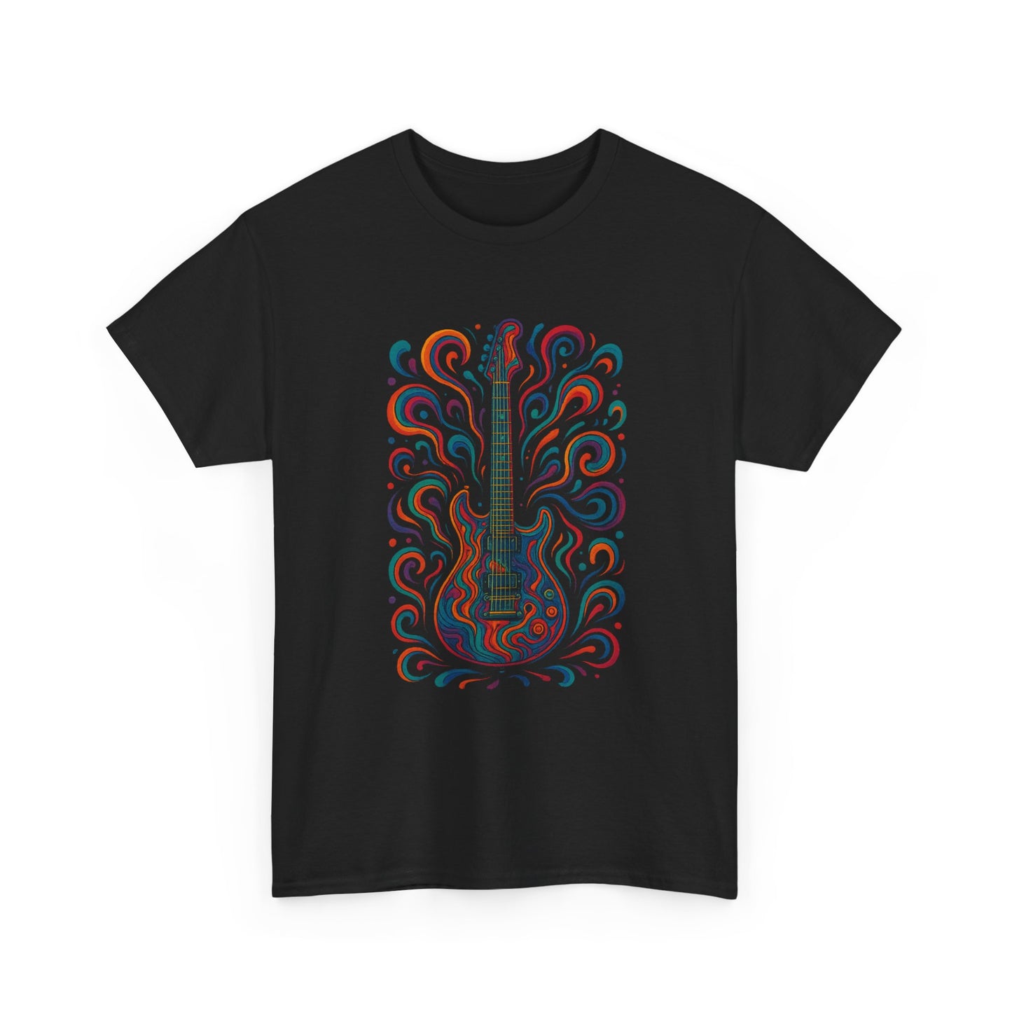 Artistic Guitar Unisex Heavy Cotton Tee