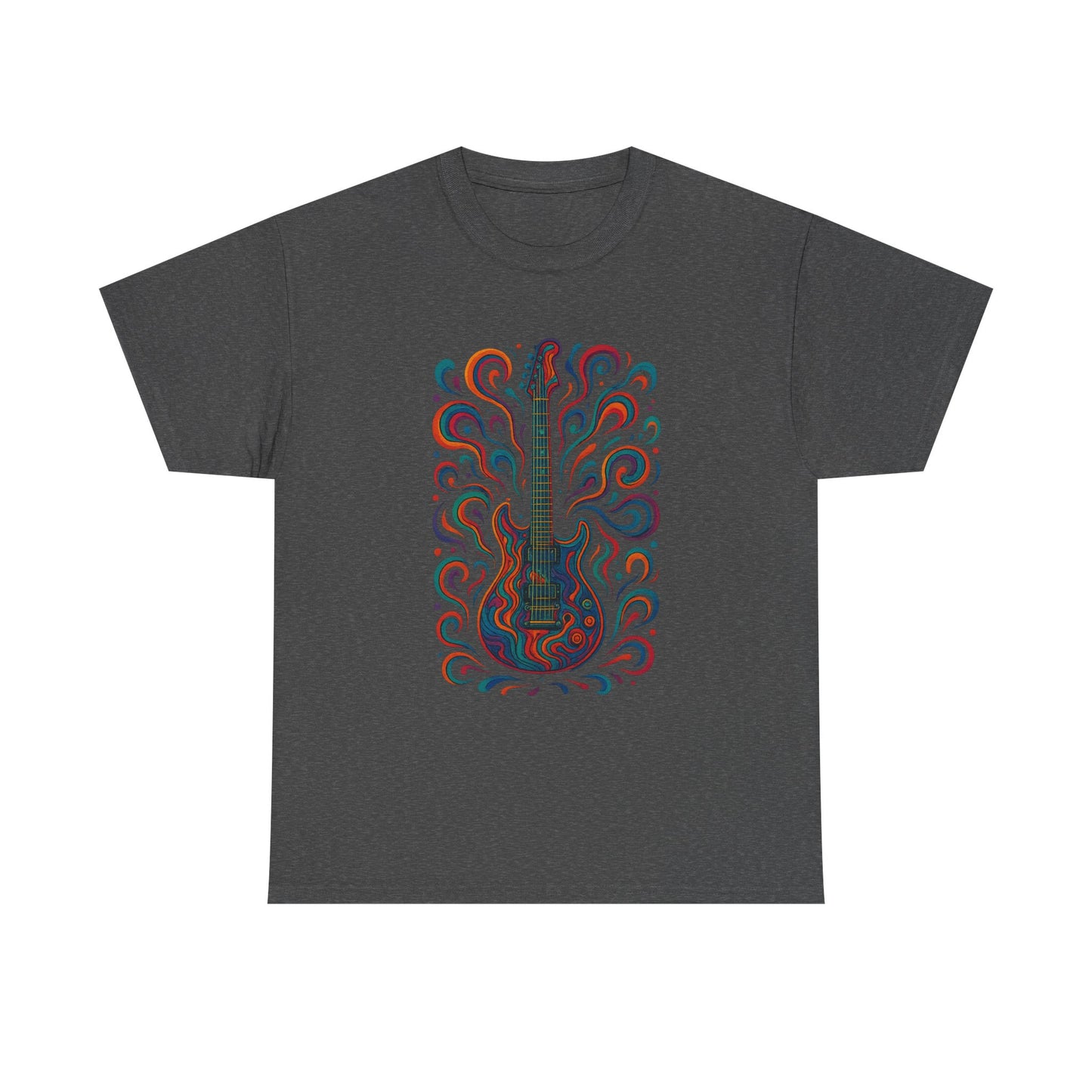 Artistic Guitar Unisex Heavy Cotton Tee