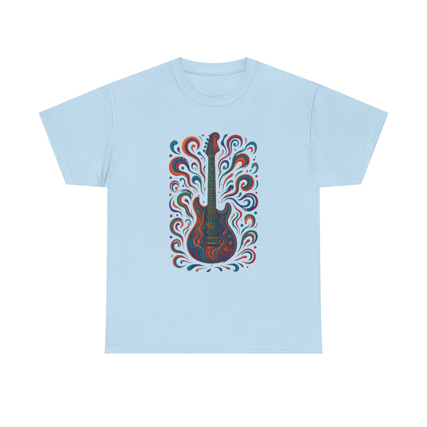Artistic Guitar Unisex Heavy Cotton Tee