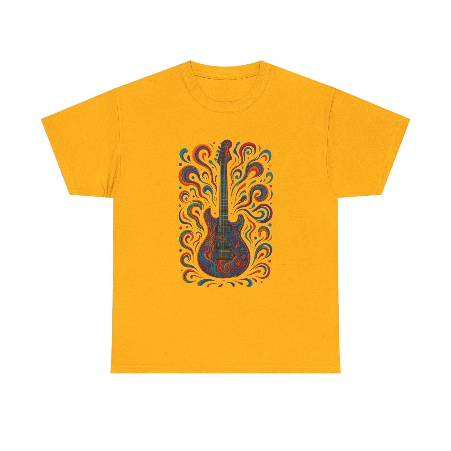 Artistic Guitar Unisex Heavy Cotton Tee