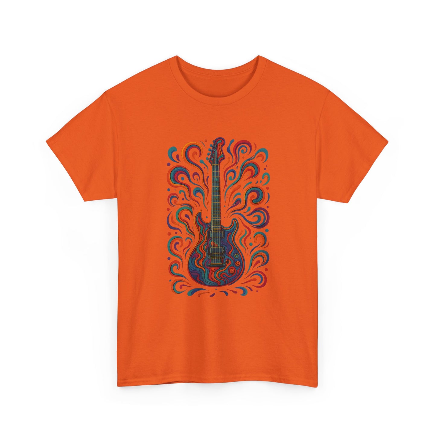 Artistic Guitar Unisex Heavy Cotton Tee