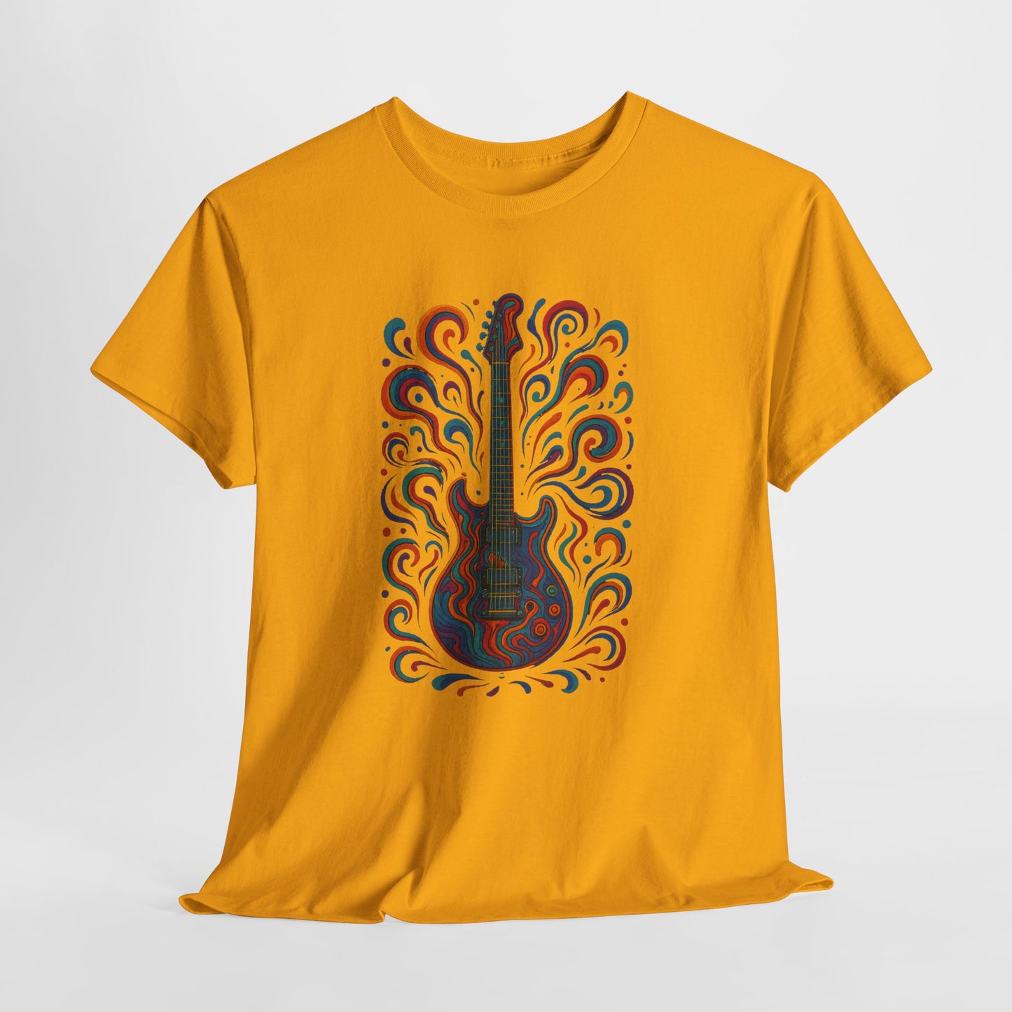 Artistic Guitar Unisex Heavy Cotton Tee