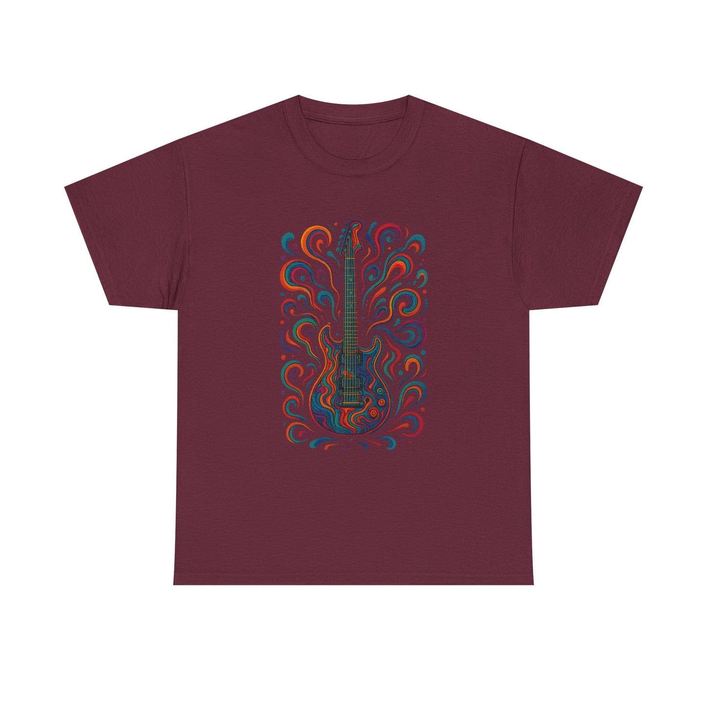Artistic Guitar Unisex Heavy Cotton Tee