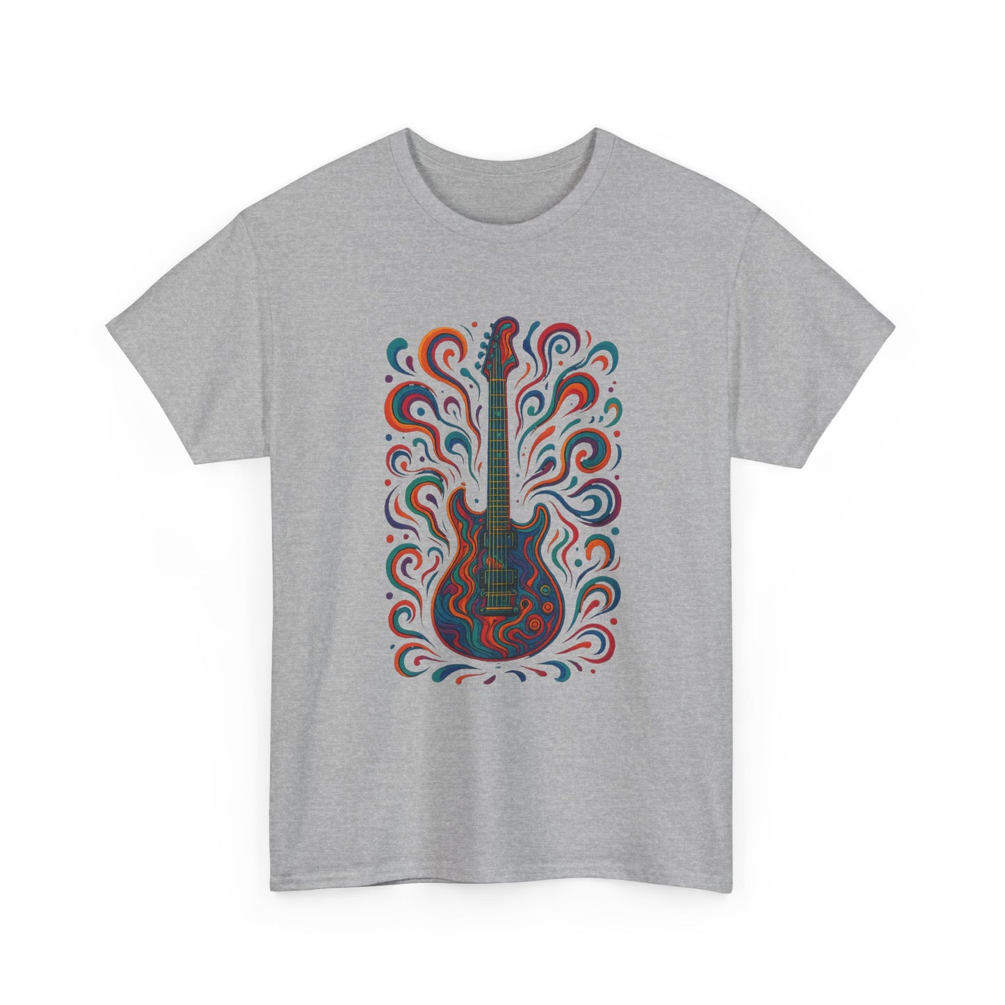 Artistic Guitar Unisex Heavy Cotton Tee